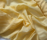 Goldenrod Yellow - Silk/Cotton Voile Fabric