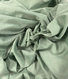 Sage Green - Hand Dyed Silk/Cotton Voile