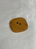 Large Square Wood Button -1 1/2" - Dill Buttons Brand