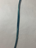 Vintage Iridescent Blue Satin Ribbon Made in Japan 3/8"x 5 Yards