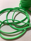 Neon Green Stretch Tubular Spaghetti Strap Cording Tubing Trim - 1/4" x 10 Yards