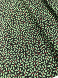 The 12 Days of Christmas Holly Leaves by Lewis & Irene 100% Cotton Fabric