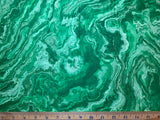 Green Wave Texture, Tranquil Waters by Deborah Edwards for Northcott Cotton Fabric DP27210-76