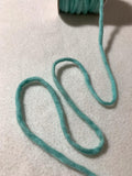 Aqua Wool Felt Cord Ribbon Trim 1/4"x 3 Yards