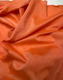Blood Orange - Hand Dyed Silk/Cotton Voile