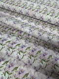 Botanical by In The Beginning 100% Cotton Fabric - Iris Floral