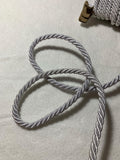 White Twisted Satin Cord Trim 3/8"