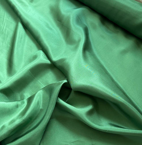 Spinach Green China Silk HABOTAI Fabric 8mm weight 54" width