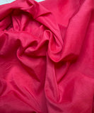 Scarlet Red - Hand Dyed Silk/Cotton Voile