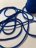 Royal Blue Stretch Tubular Spaghetti Strap Cording Tubing Trim - 1/4" x 10 Yds