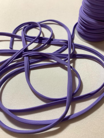 Lavender Stretch Tubular Spaghetti Strap Cording Tubing Trim - 1/4" x 10 Yds