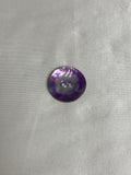 Italian Dyed Purple Natural Shell MOP Pearl Button (3 Sizes to Choose From)