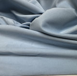 Sky Blue Stretch Cotton Corduroy Fabric