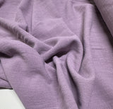 Dusty Lavender Super Soft Linen & Rayon Blend Fabric