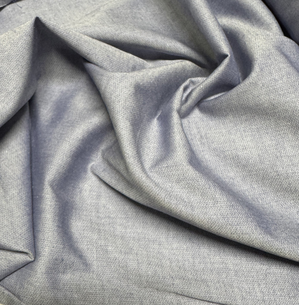 Navy Teeny Tiny Satin Pique Pima Cotton - Spechler-Vogel Fabric