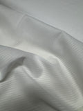 White Stripe Cotton Voile Fabric