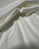 White Cotton/ Linen Fabric