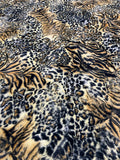 Luxe Wildcat Bengal Cheetah - Cuddle Minky Faux Leopard Fur Fabric