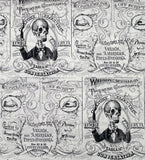 Costume Maker's Ball White - J Wecker Frisch Riley Blake Cotton Fabric