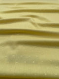 Yellow Dotted Swiss Rayon Heirloom Fabric