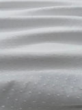 White Dotted Swiss Pima Cotton Heirloom Fabric