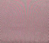 Red & White Stripe Seersucker 100% Cotton - Spechler-Vogel Fabric