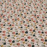 Peach Blush Daisy Floral - Riley Blake Cotton Flannel Fabric