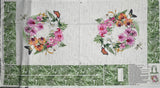 Orchids in Bloom Tote Bag 24"x45" Panel Northcott Cotton Fabric