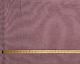 Burgundy Red 1/32" Micro Check Gingham Imperial Combed Poly/Cotton Fabric Spechler-Vogel