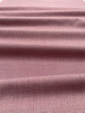 Burgundy Red 1/32" Micro Check Gingham Imperial Combed Poly/Cotton Fabric Spechler-Vogel
