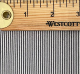 Black & White Stripe Russell Pincord Imperial Cotton - Spechler-Vogel Fabric