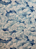 Seagulls in the Clouds Cotton Fabric Vintage 90's OOP Timeless Treasures