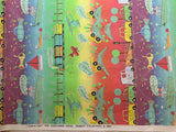 Rainbow Road by Alexander Henry Cotton Fabric Vintage 2000 OOP
