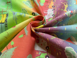 Rainbow Road by Alexander Henry Cotton Fabric Vintage 2000 OOP