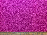Fuchsia Pink Swirl Blender Cotton Fabric Vintage 90's OOP Chanteclaire
