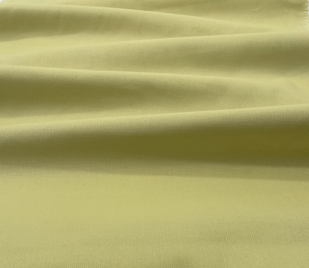 Maize Yellow Featherwale Corduroy Cotton Fabric Spechler-Vogel