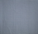 Blue & White Stripe 100% Cotton Chambray Fabric