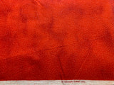 Tiny Leaves Glitter Red Cotton Fabric Vintage 90's OOP Blank Textiles