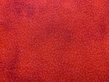 Tiny Leaves Glitter Red Cotton Fabric Vintage 90's OOP Blank Textiles