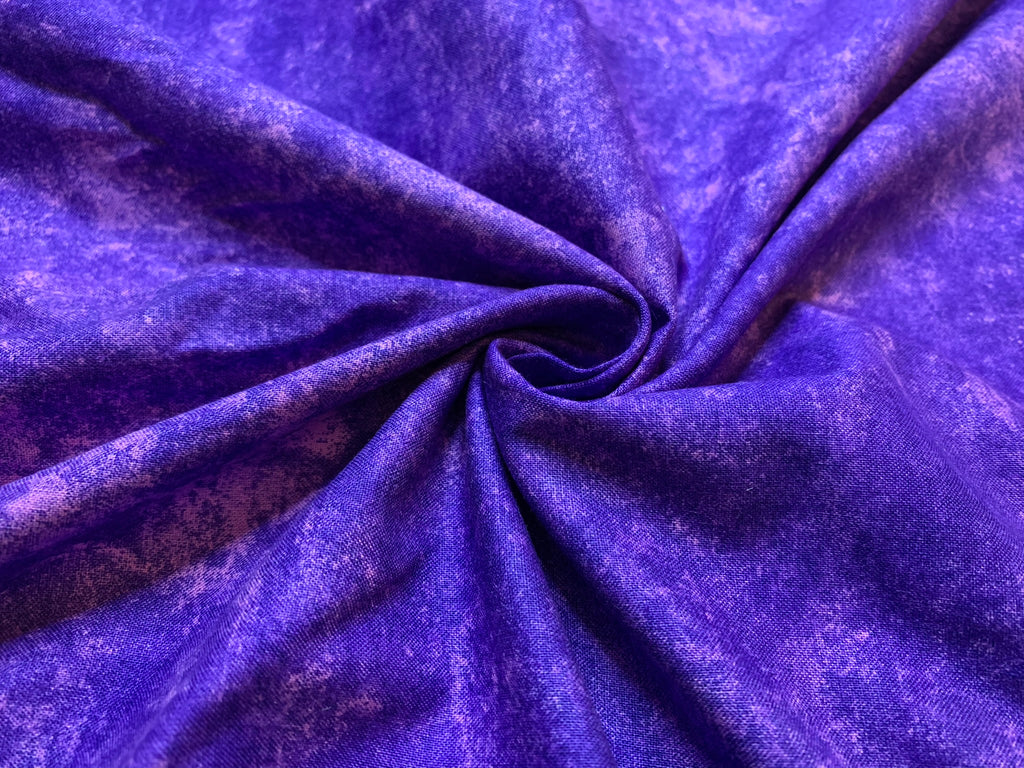 Purple Marble Blender Cotton Fabric Vintage 90's OOP by Maywood Studio
