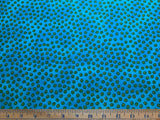 Teal Blue & Green Eggs Blender Cotton Fabric Vintage 90's OOP SSI