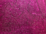 Burgundy Red with Metallic Gold Dots Cotton Fabric Vintage 90's OOP