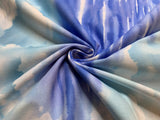 Blue Sky with Clouds Cotton Fabric Vintage 90's OOP Michael Miller