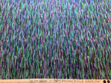 Teal Purple Blue Blender Cotton Fabric Vintage 90's OOP Hoffman
