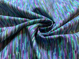 Teal Purple Blue Blender Cotton Fabric Vintage 90's OOP Hoffman