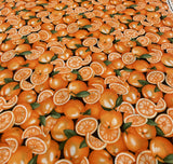 Oranges - Farmer John's Garden Party - Paintbrush Studio 100% Cotton Fabric