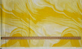 Lemon Yellow Glacier - Benartex Cotton Fabric