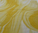 Lemon Yellow Glacier - Benartex Cotton Fabric