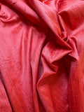 Peach Rose - 100% Silk Dupioni Fabric