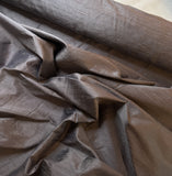 Smoke Gray - 100% Silk Dupioni Fabric